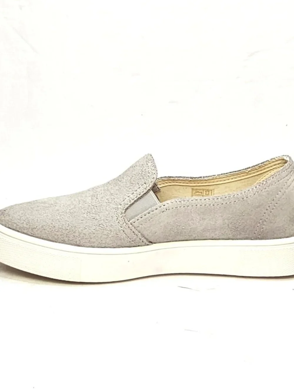 North Alaska Footwear Womens Sz EU 39 8.5 US Gray Suede Slip On Loafer Shoes